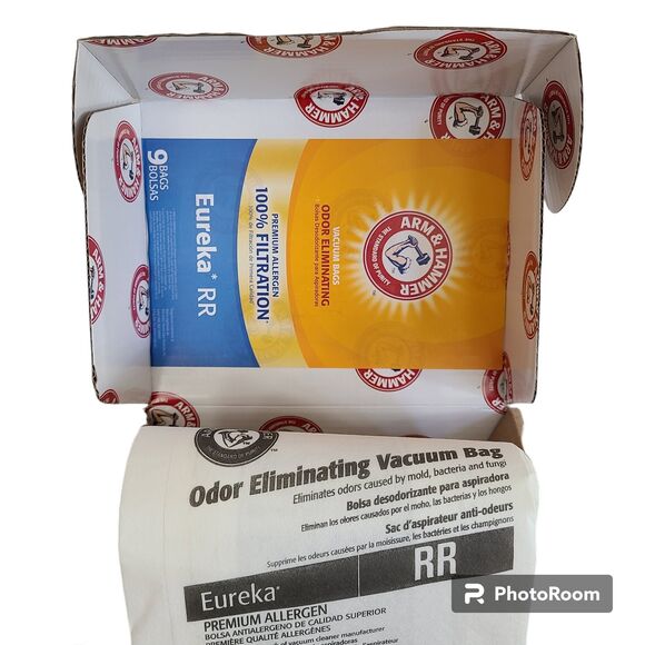 Arm and Hammer Eureka RR Odor Eliminating Vacuum Bags - 7 Bags Included - Picture 1 of 5